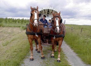 Bauernburg Ottenhausen Planwagen